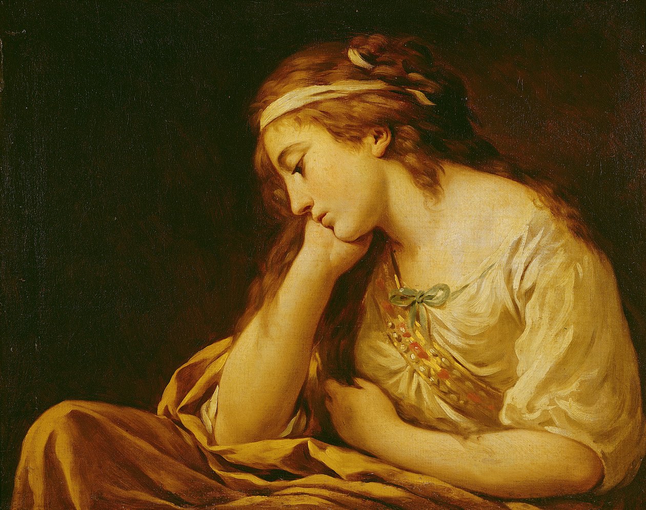 Melancholia autorstwa Louis Jean François Lagrenée