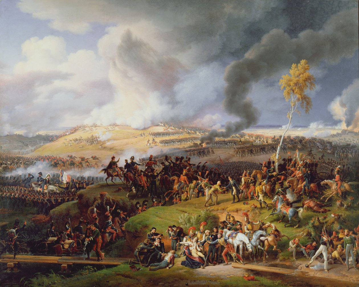 Bitwa pod Moskwą, 7 września 1812, 1822 autorstwa Louis Lejeune