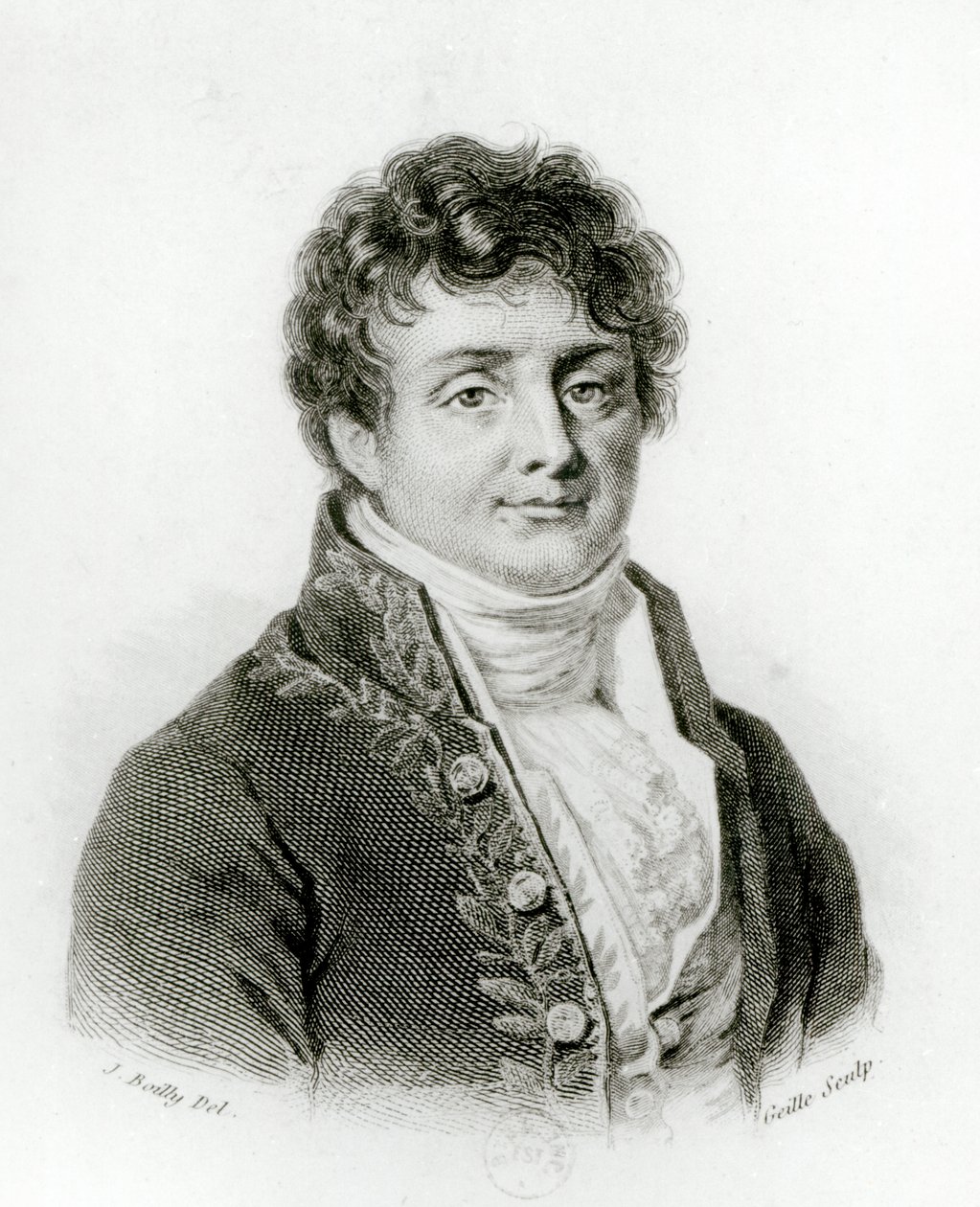 Portret Józefa Fouriera (1768-1830) autorstwa Louis Leopold Boilly