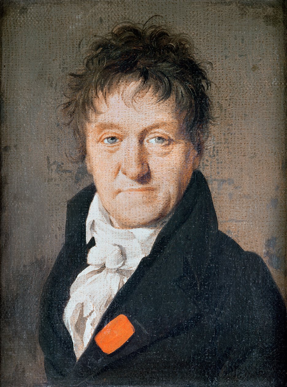 Portret Lazare Nicolas Marguerite Carnot (1753-1823) 1813 autorstwa Louis Leopold Boilly