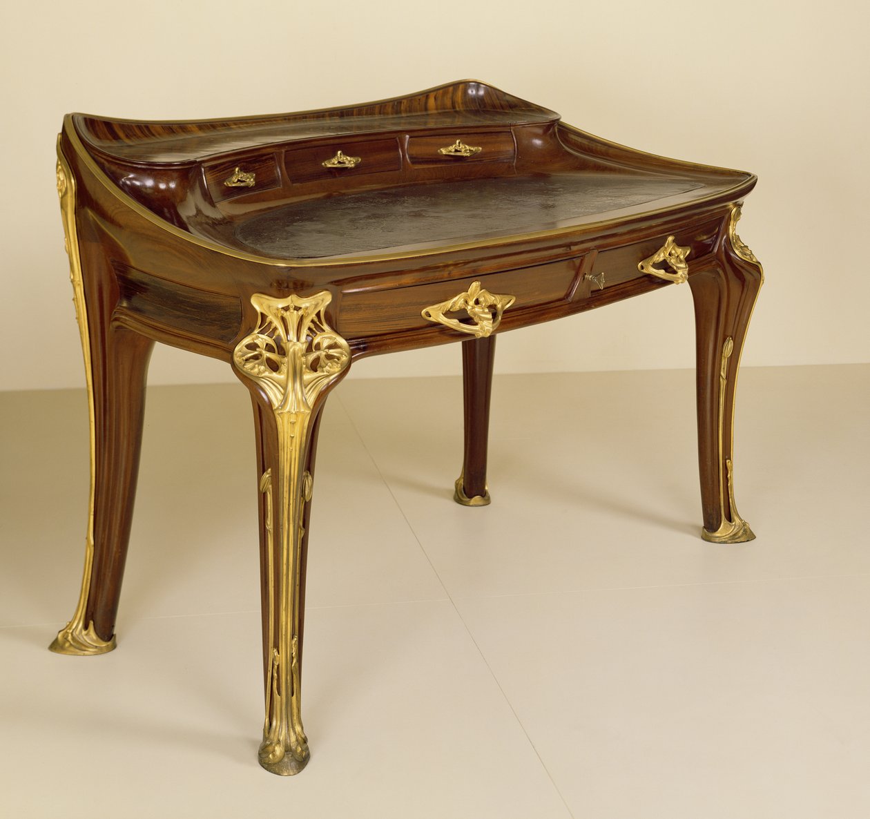 Biuro „Orchidee”, c.1905-09 (drewno) autorstwa Louis Majorelle