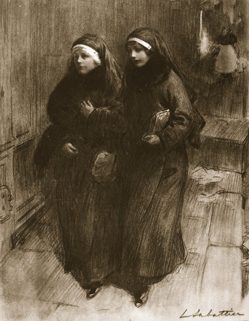 Wczesne jeźdźcy z czasów wojny, 1915 autorstwa Louis Remy Sabattier