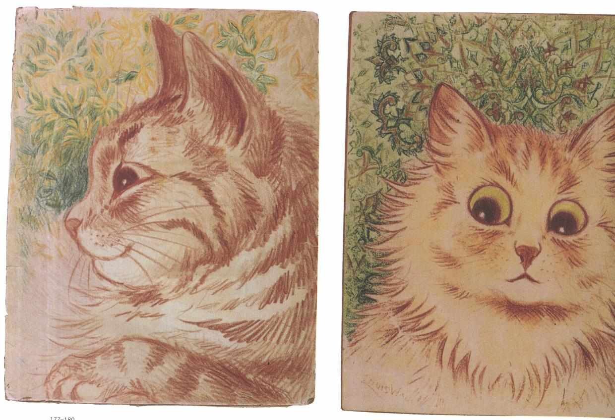 Katzennangielski: Catsn autorstwa Louis Wain
