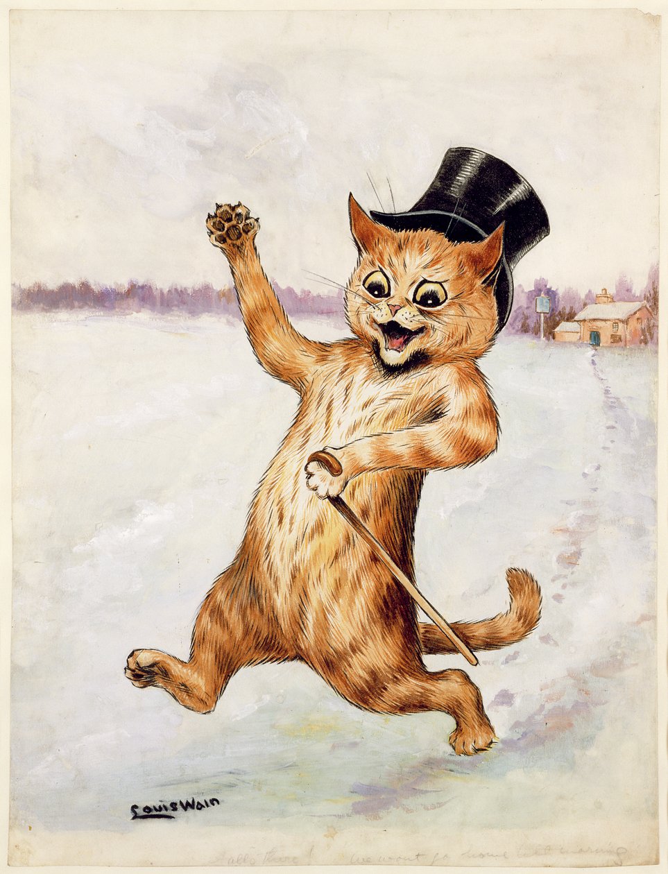 Top Cat! autorstwa Louis Wain