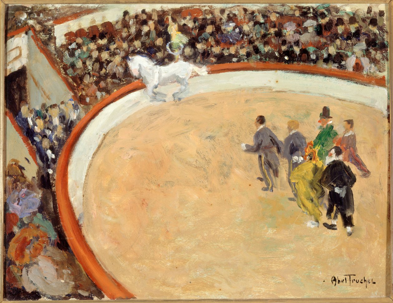 Francuski: Le cirque Médrano, boulevard Rochechouard autorstwa Louis Abel Truchet