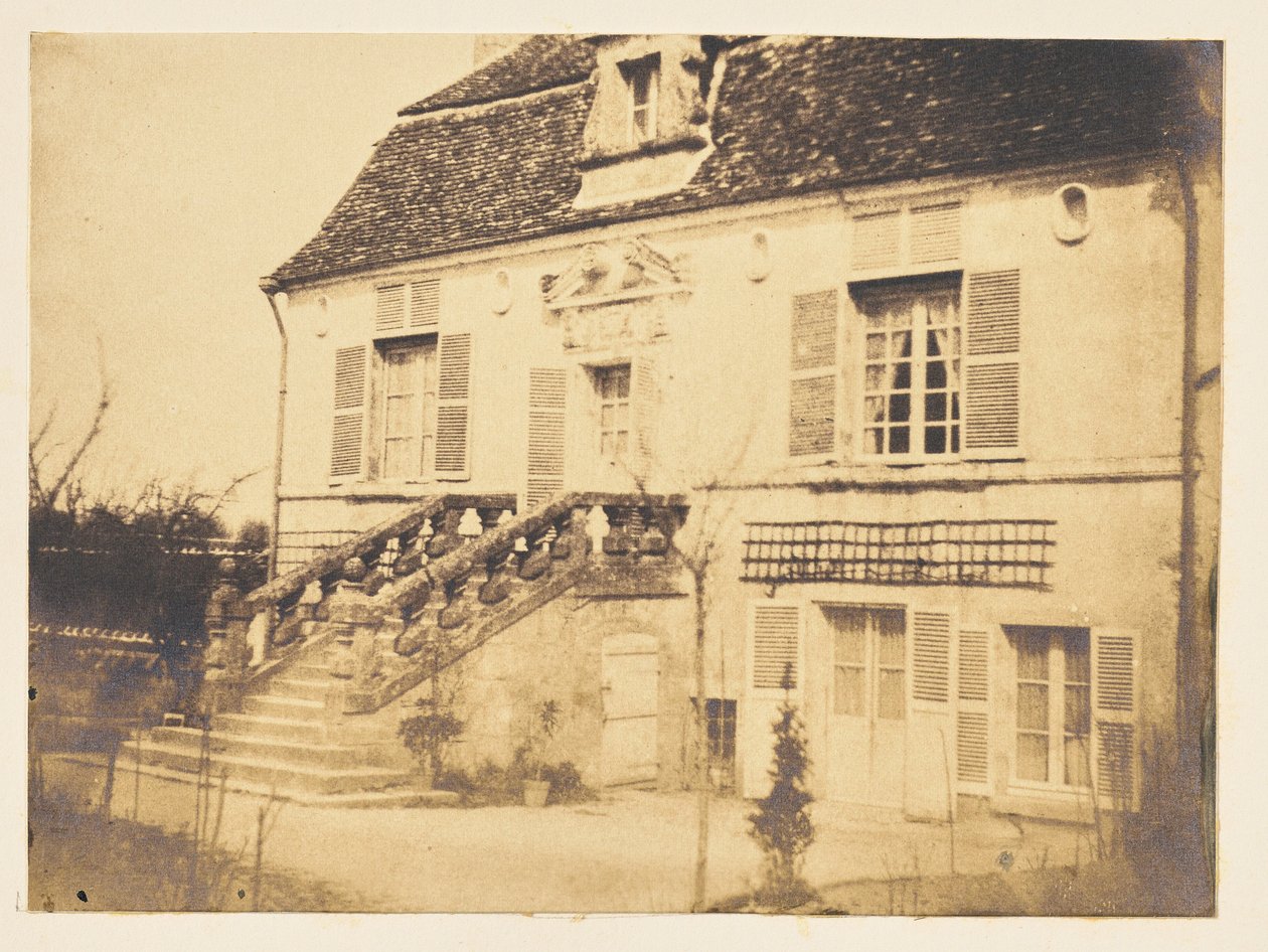 [Dom w parku] autorstwa Louis Alphonse Davanne