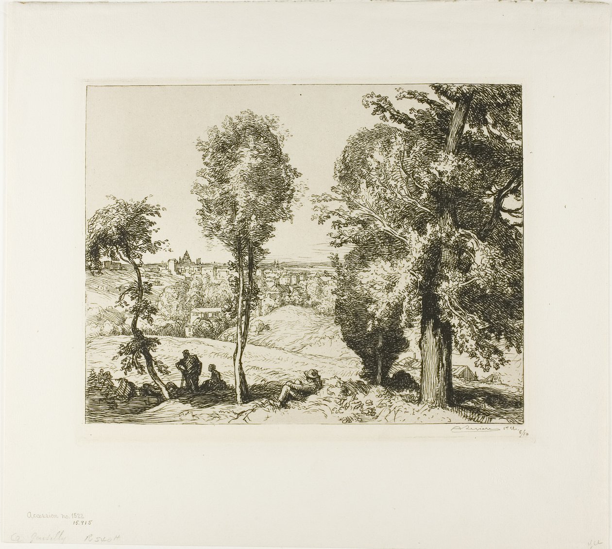 Do Gentilly autorstwa Louis Auguste Lepère