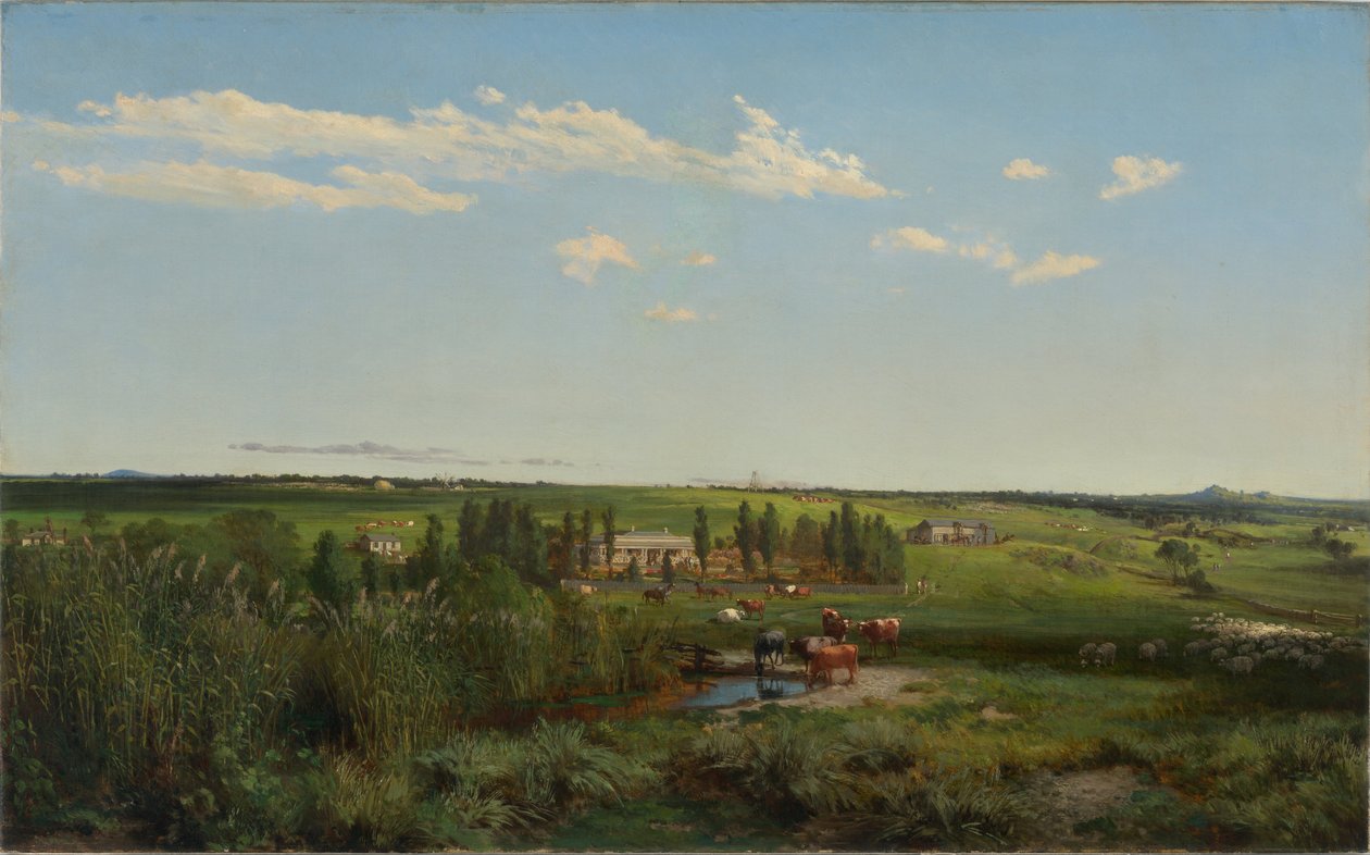 Gospodarstwo „Mount Fyans” autorstwa Louis Buvelot