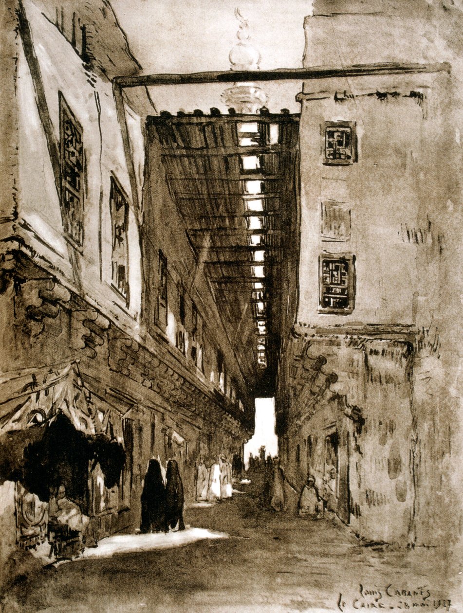 Suki, Kair, 1928 autorstwa Louis Cabanes