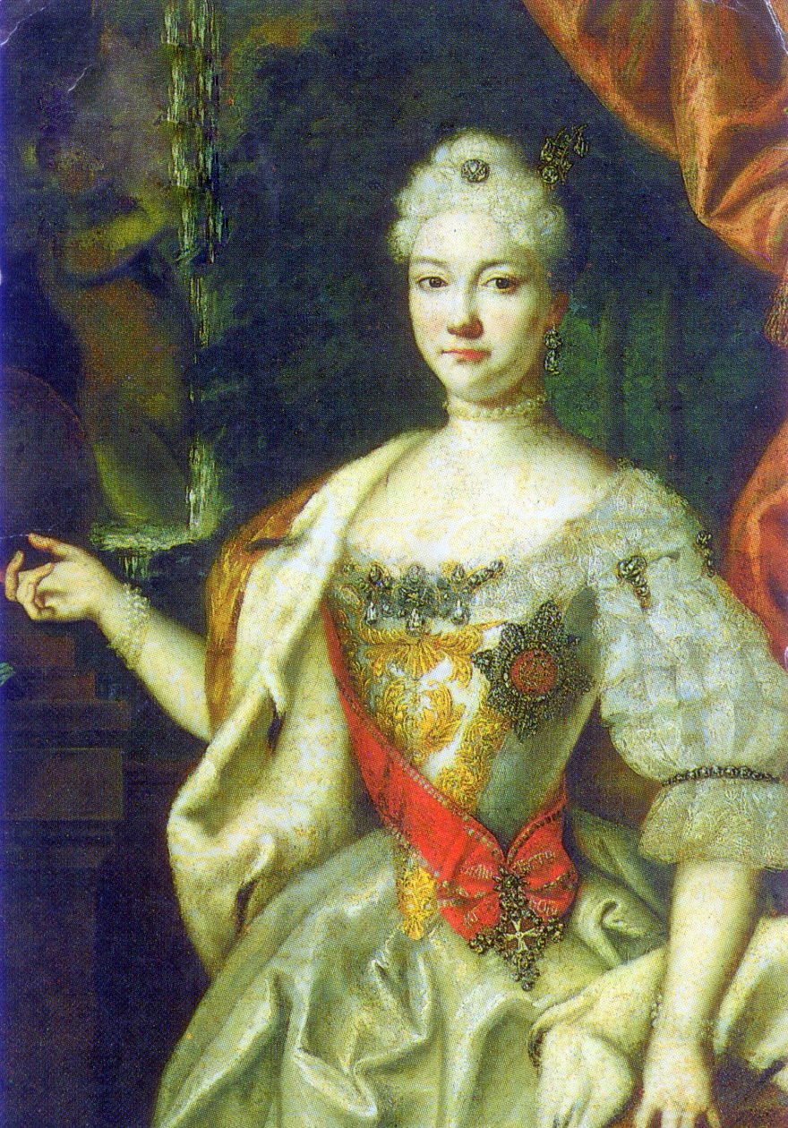 Anna Leopoldowna autorstwa Louis Caravaque