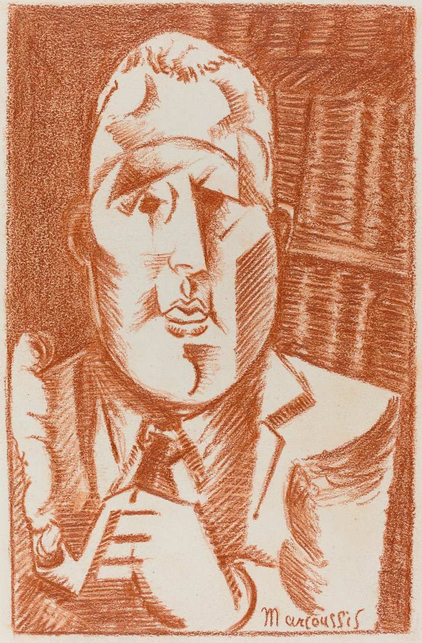 Guillaume Apollinaire autorstwa Louis Casimir Ladislas Marcoussis