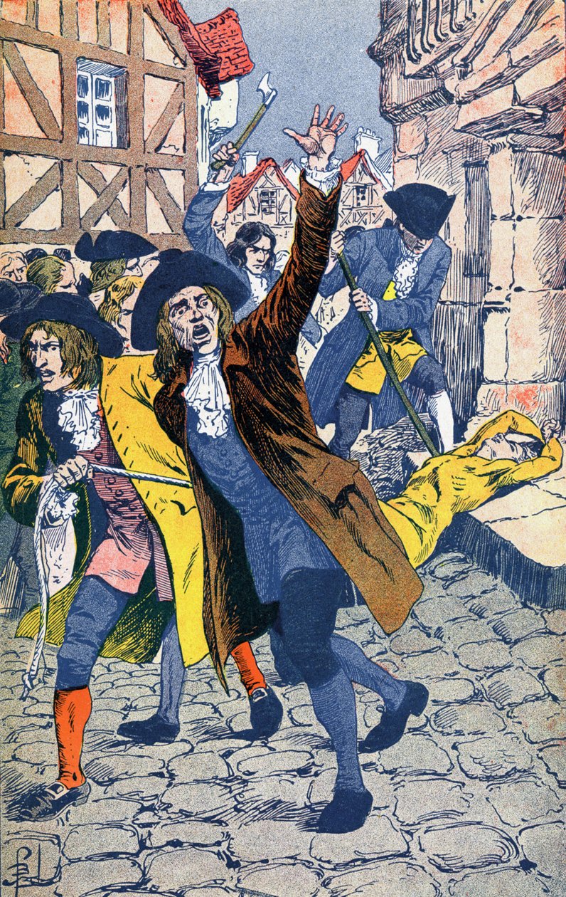Prześladowania protestantów autorstwa Louis Charles Bombled