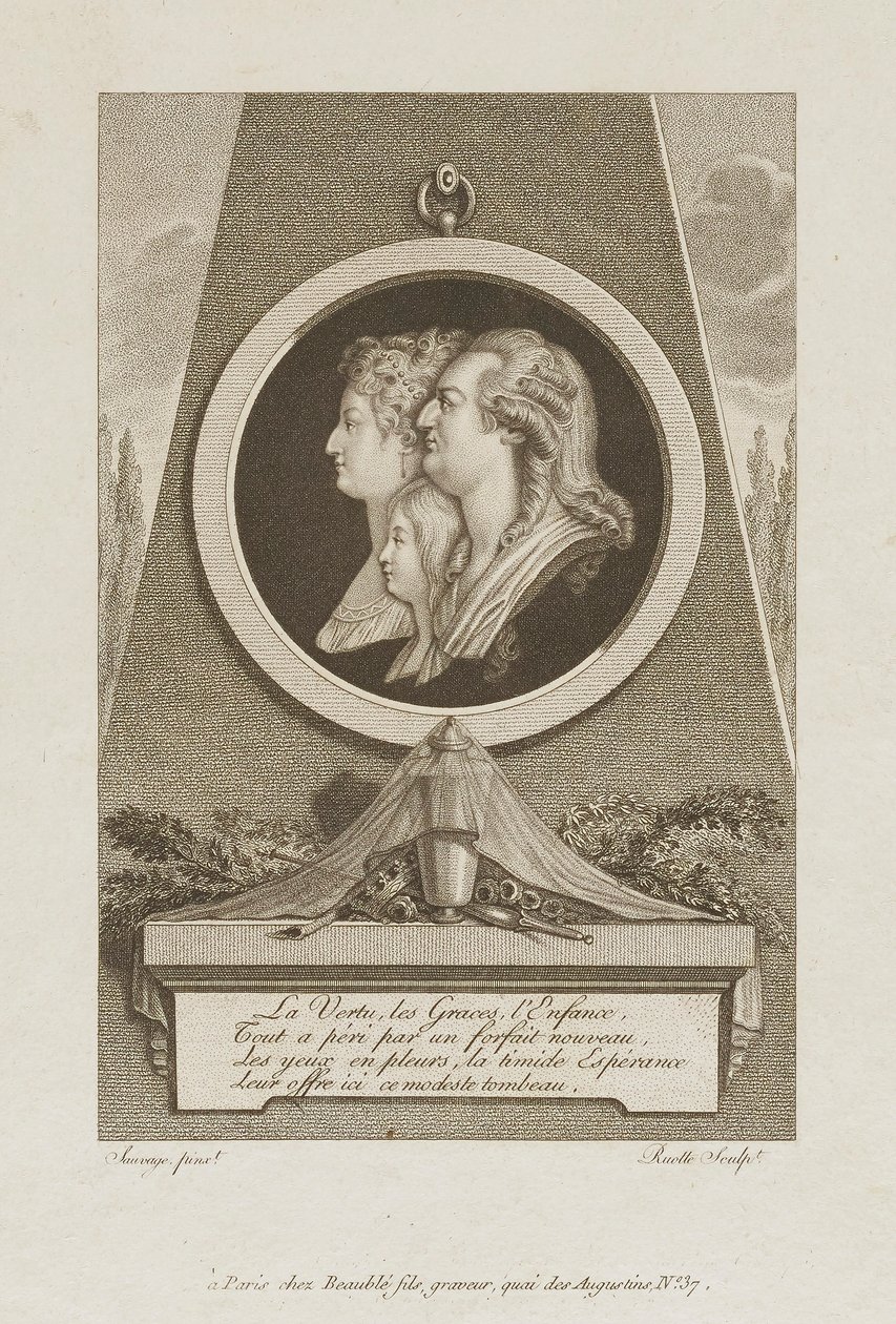 Cnota, łaski, dzieciństwo autorstwa Louis Charles Ruotte