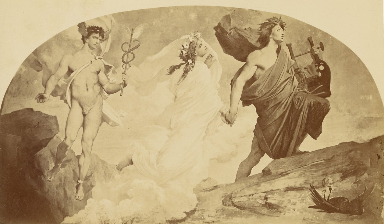Orfeusz i Eurydyka autorstwa Louis Emile Durandelle