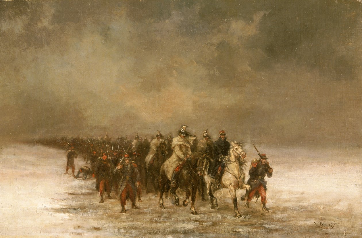 „Rekolekcje”, ok. 1871 r. autorstwa Louis Eugene Benassit