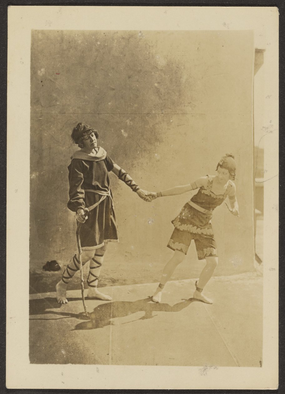 [Tancerze na dachu] autorstwa Louis Fleckenstein