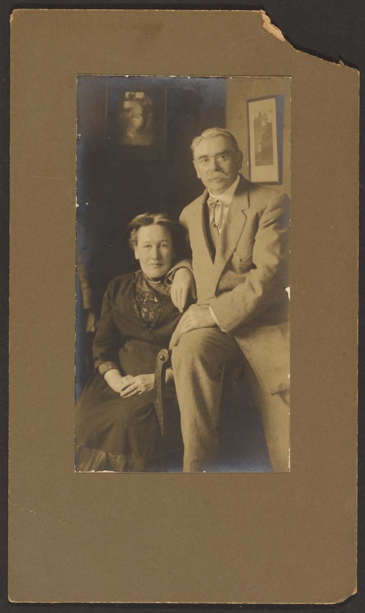 [Portret Fleckensteina i jego żony]. autorstwa Louis Fleckenstein