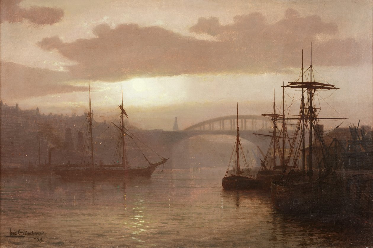 Port Sunderland, 1899 autorstwa Louis Grimshaw