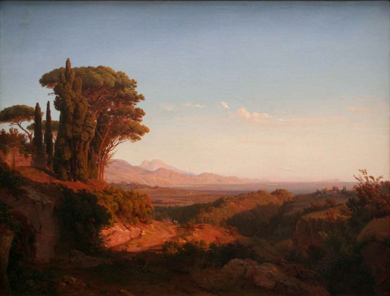 Alban Hills autorstwa Louis Gurlitt