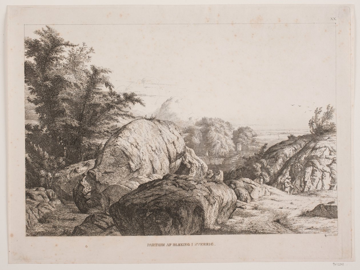Partia Bleking w Szwecji autorstwa Louis Gurlitt