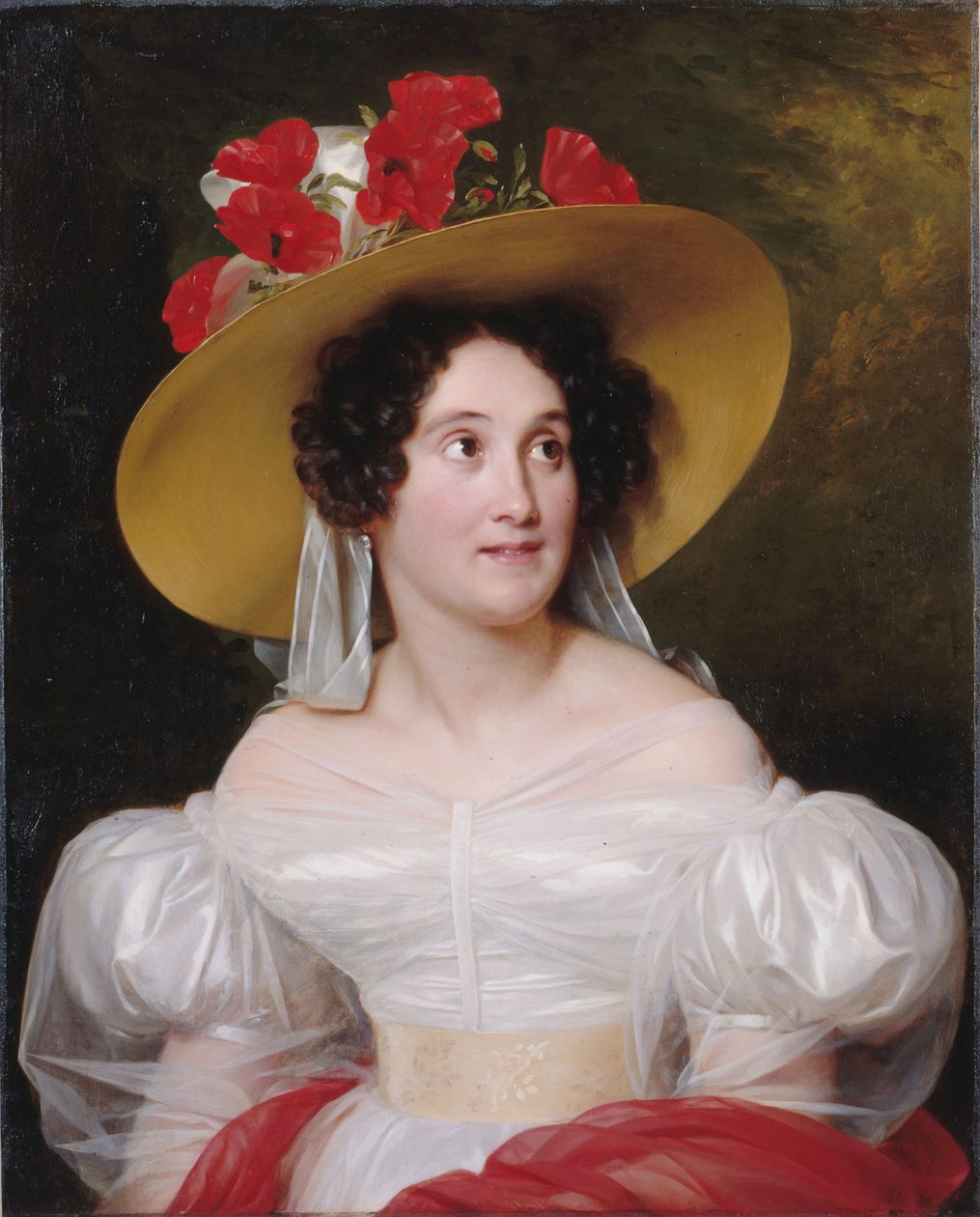 Portret Madame Arachequesne, 1831. autorstwa Louise Marie Jeanne Hersent