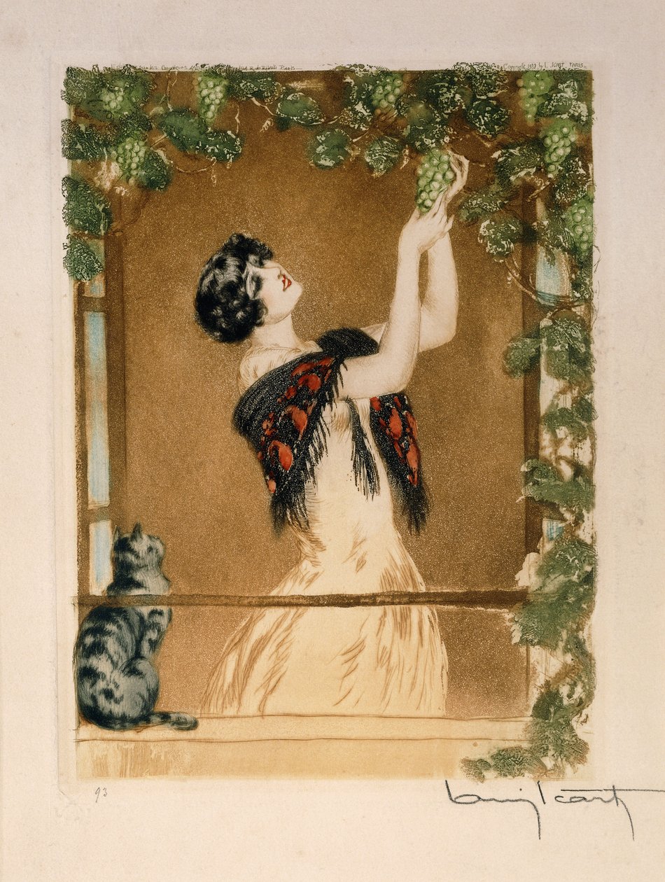 Jesień autorstwa Louis Icart