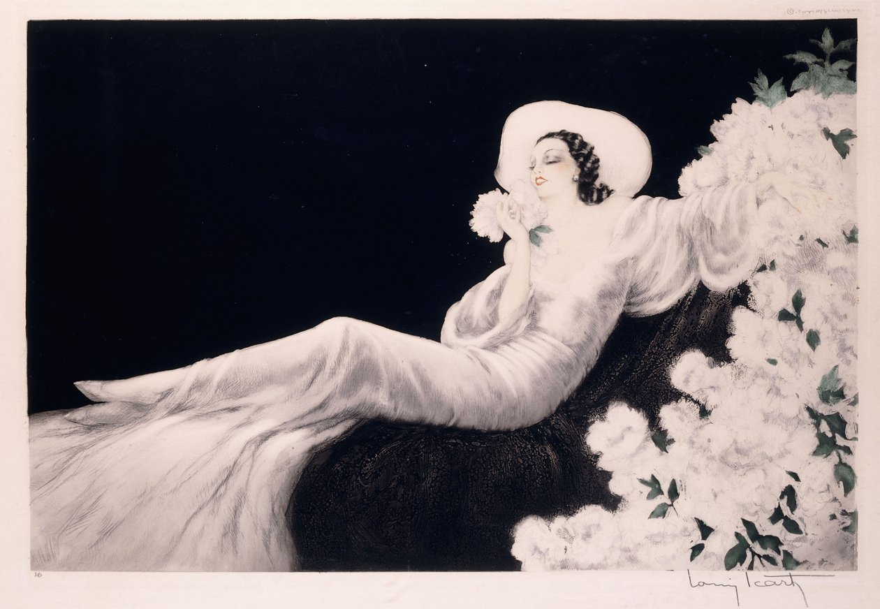 Kocha Kwiat autorstwa Louis Icart