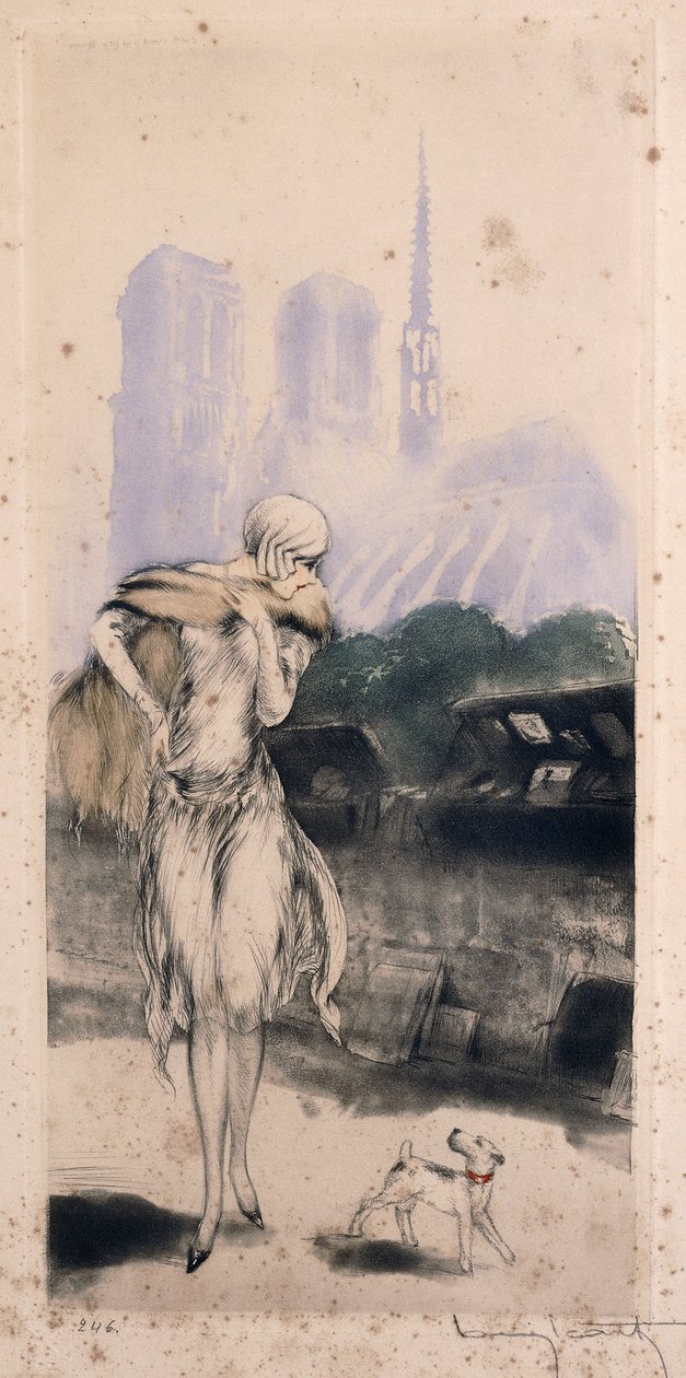 Na nabrzeżu autorstwa Louis Icart