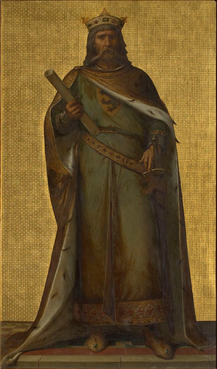 Filip I Alzacji, 1872-1877. autorstwa Louis Joseph Gallait