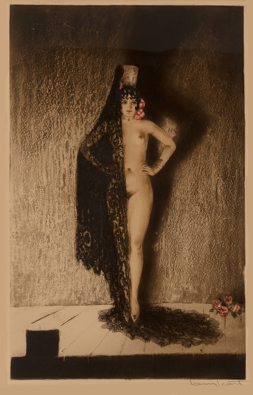 Conchita, 1929. autorstwa Louis Justin Laurent Icart
