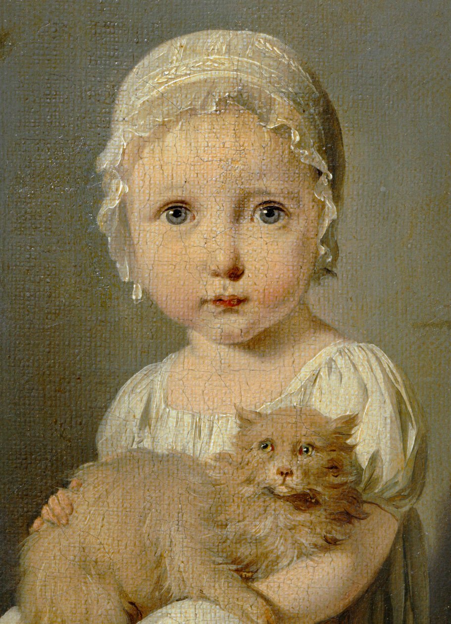 Gabrielle Arnault, dziecko - Gabrielle Arnault ... autorstwa Louis Leopold Boilly