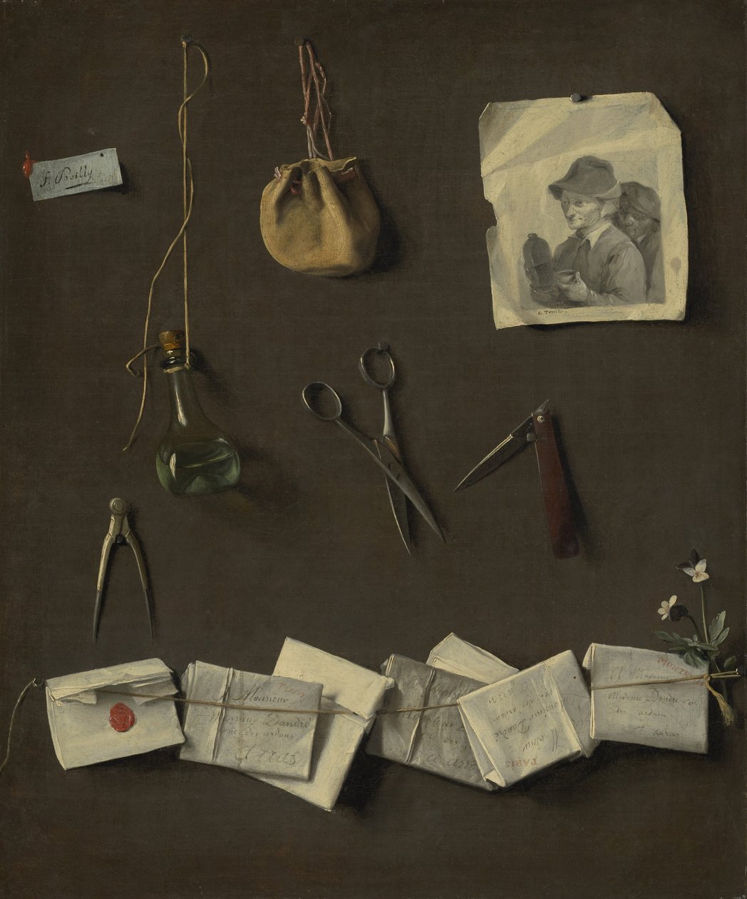 Różne obiekty, c.1785 autorstwa Louis Leopold Boilly