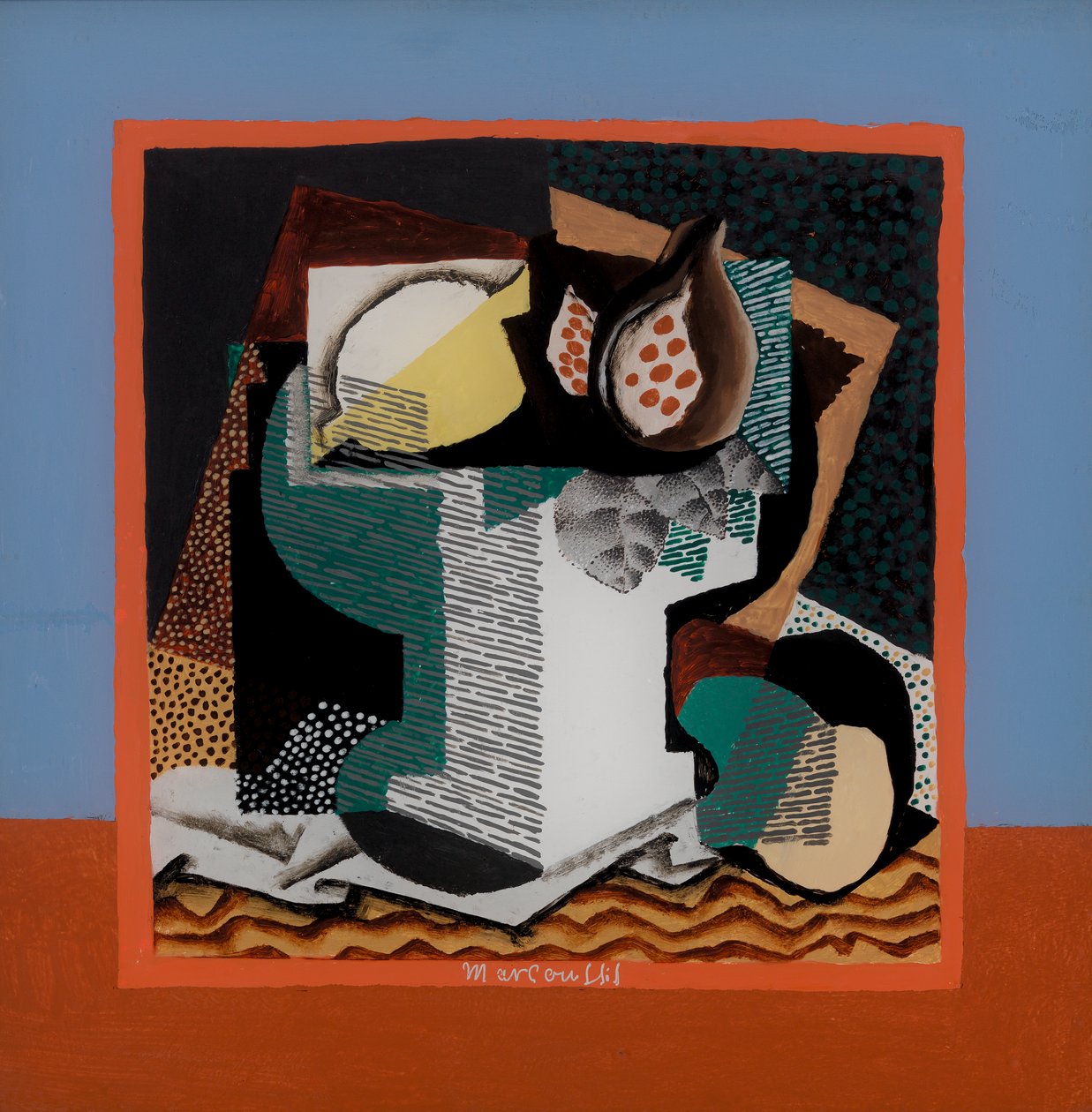 Miska na owoce autorstwa Louis Marcoussis