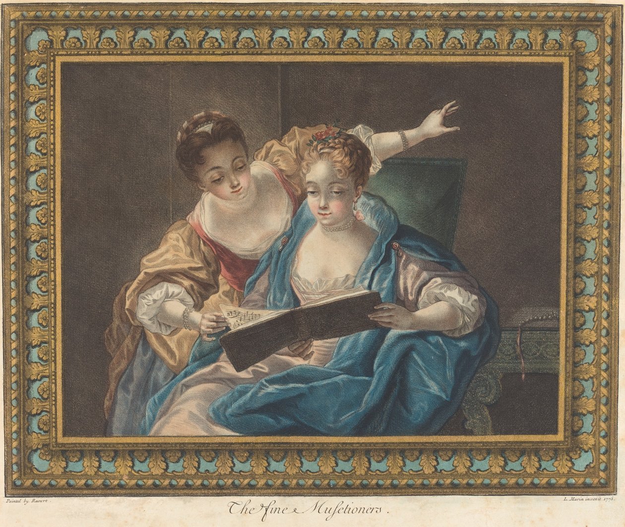 Wspaniali muszetorzy, 1775. autorstwa Louis Marin Bonnet