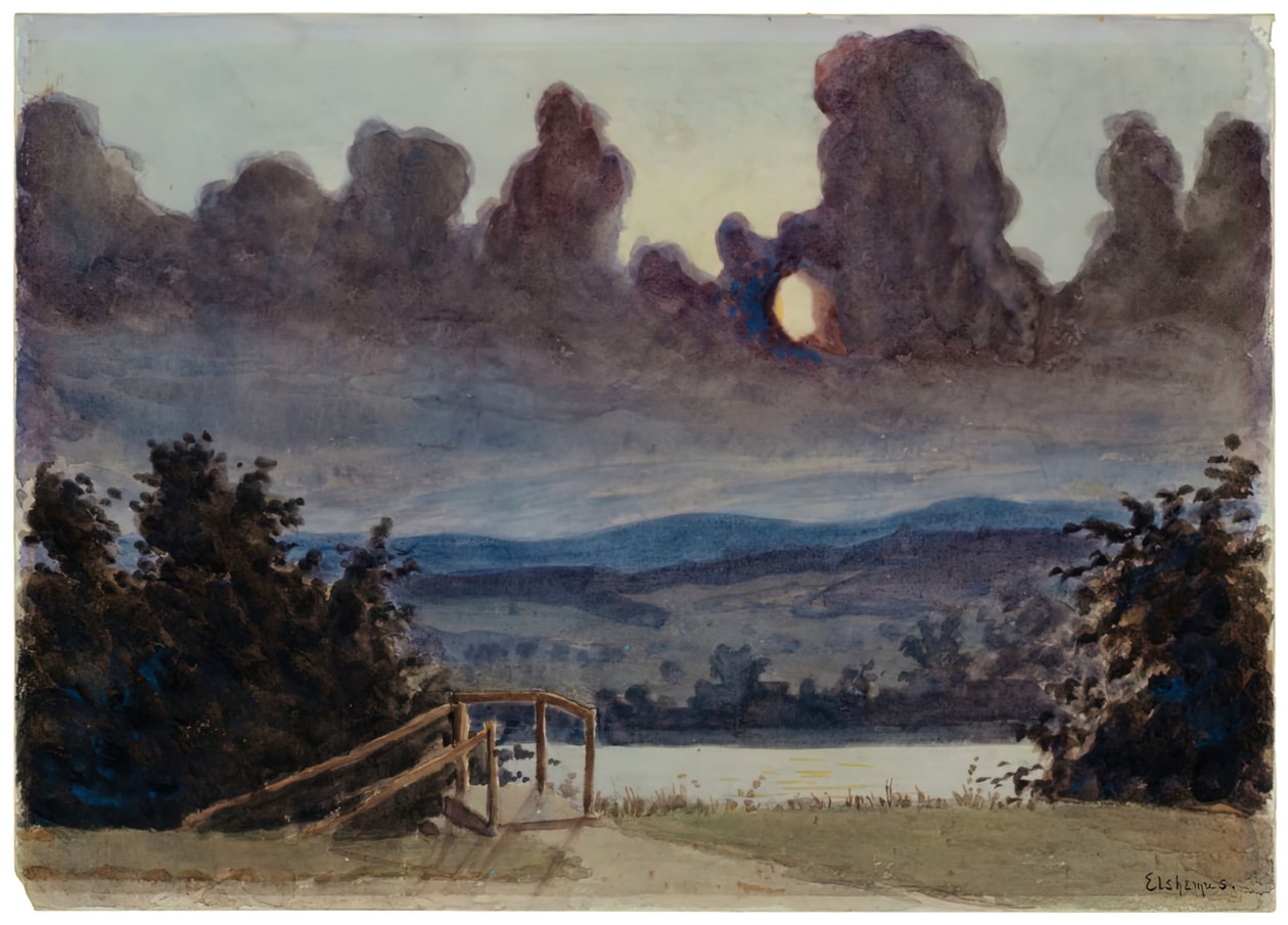 Ciemne chmury, ok. 1901. autorstwa Louis Michel Eilshemius