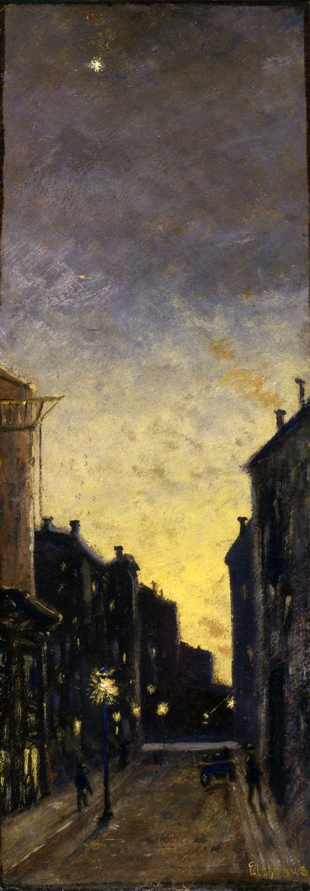 Ulica Pięćdziesiąta Siódma, 1908. autorstwa Louis Michel Eilshemius