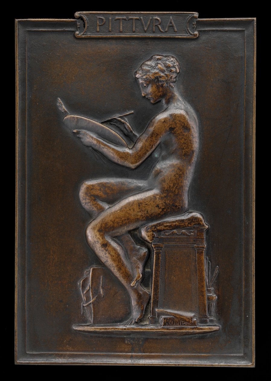 Malarstwo Malarstwo, 1879. autorstwa Louis Oscar Roty