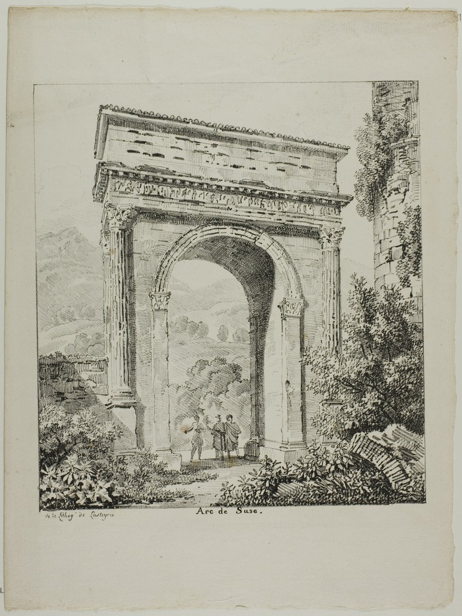 Susa Arch autorstwa Louis Pierre Baltard