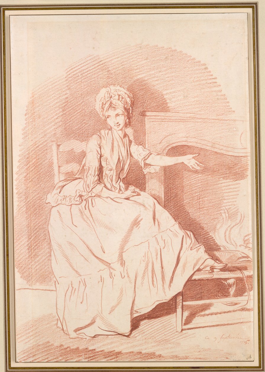Zaproszenie, 1775. autorstwa Louis Rolland Trinquesse