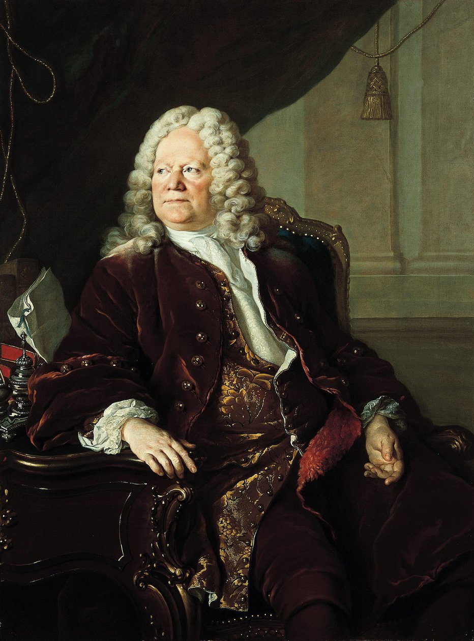 Portret Alexisa Pirona () autorstwa Louis Tocqué