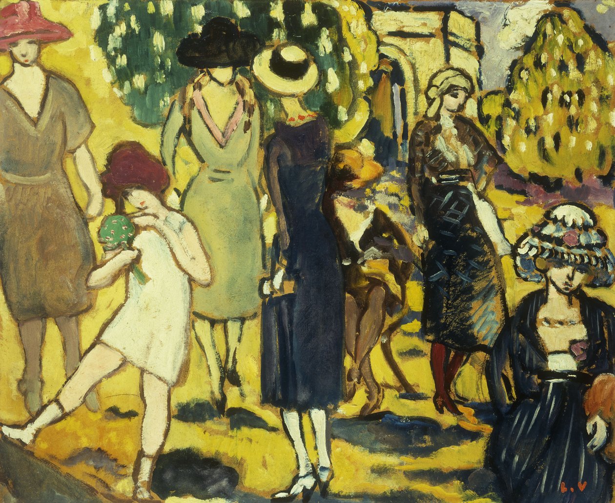 Spacer do Łuku Triumfalnego autorstwa Louis Valtat