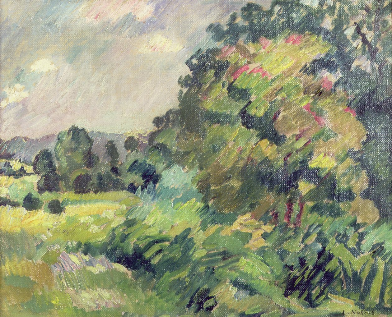 Krajobraz Normandii autorstwa Louis Valtat