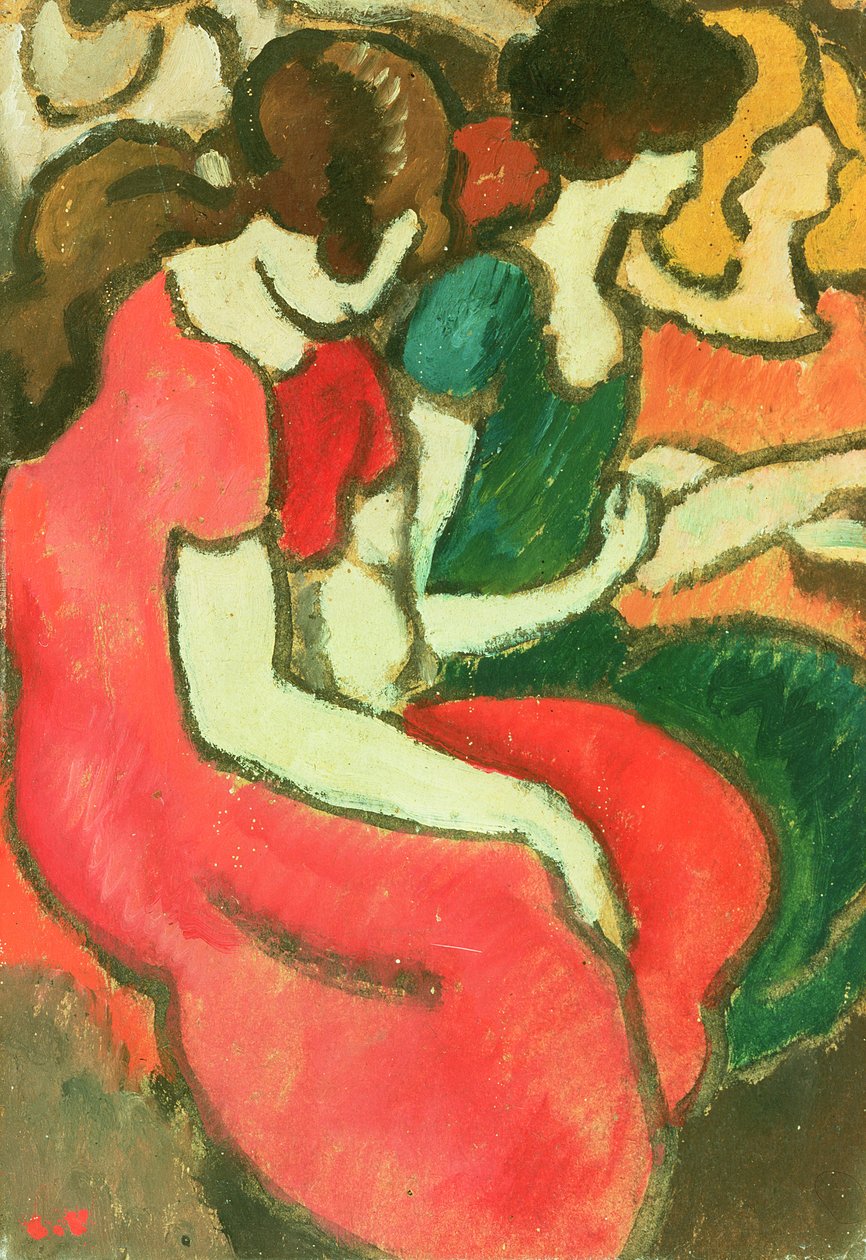 Pudełko w teatrze autorstwa Louis Valtat