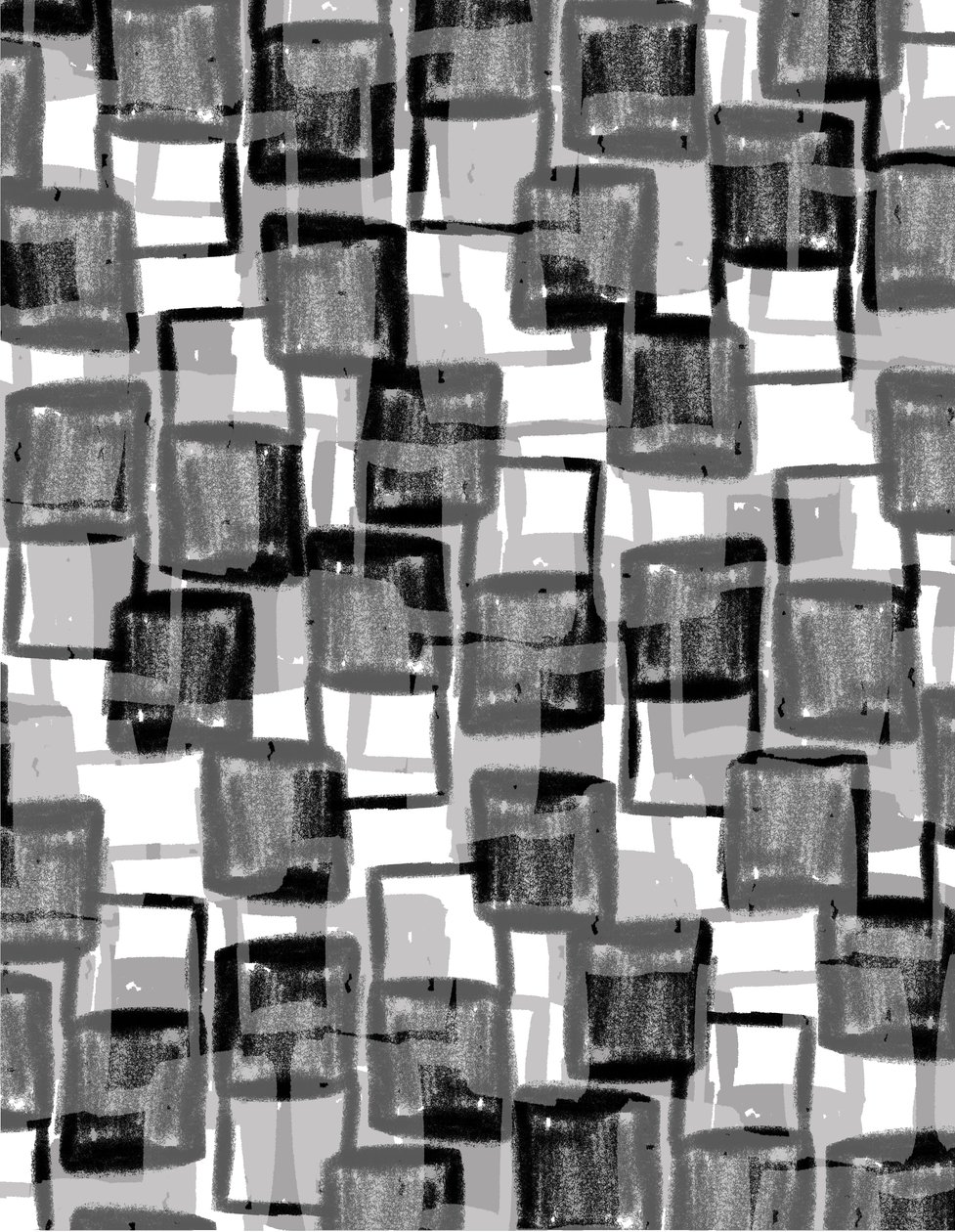 Kwadraty monochromatyczne (cyfrowe) autorstwa Louisa Hereford