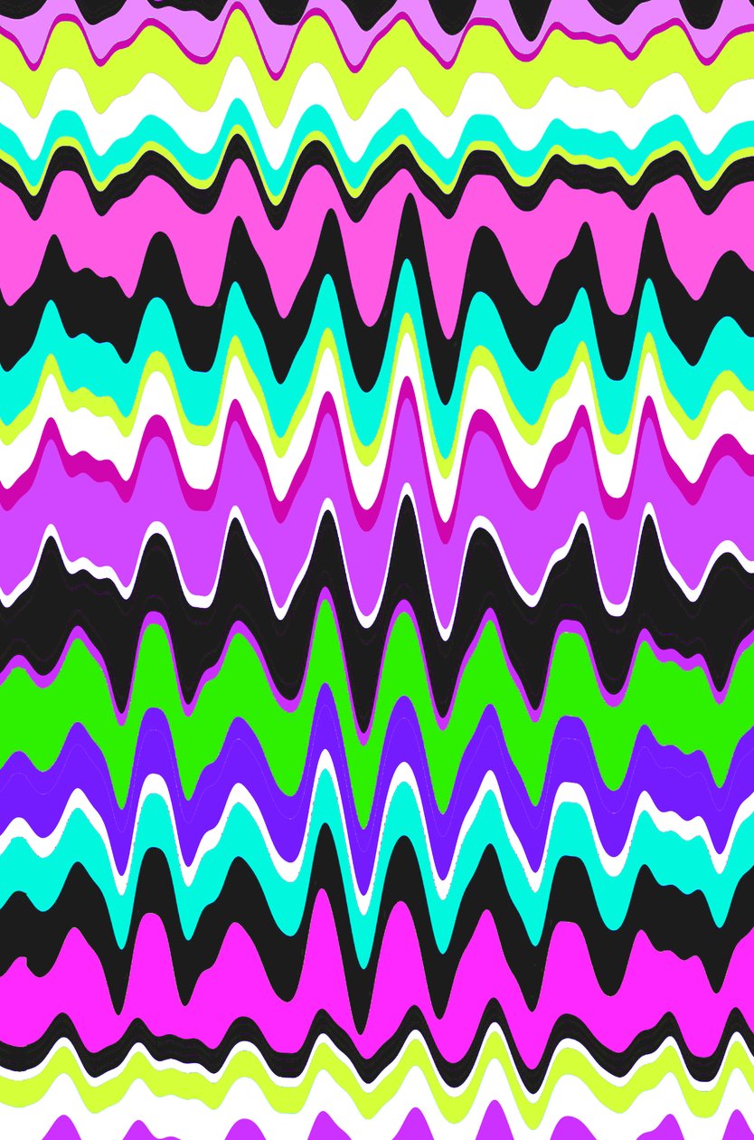 Falisty pasek, 2015, Media cyfrowe autorstwa Louisa Hereford