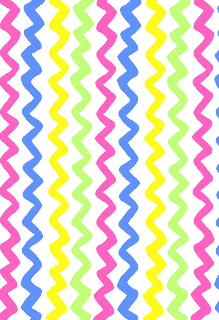 Zig Zags, 2015, Media cyfrowe autorstwa Louisa Hereford