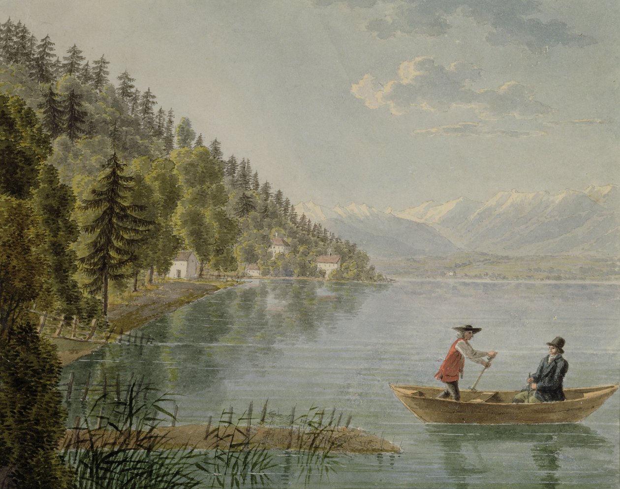 Jezioro Starnberg autorstwa Louise Cochelet