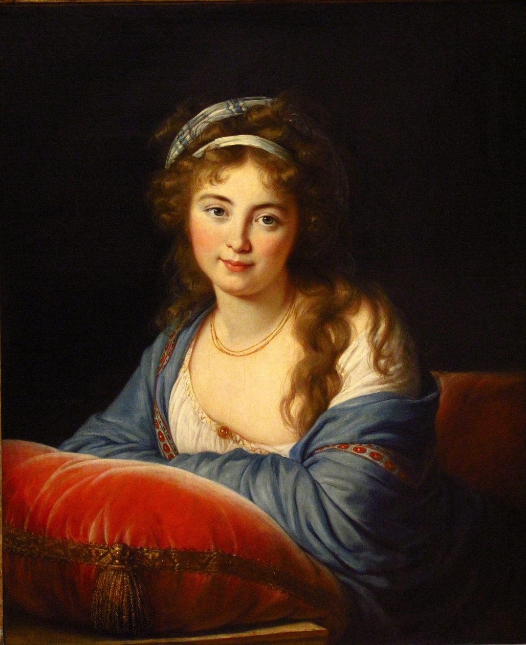 Powiat Skavronskaya autorstwa Elisabeth Louise Vigee Lebrun