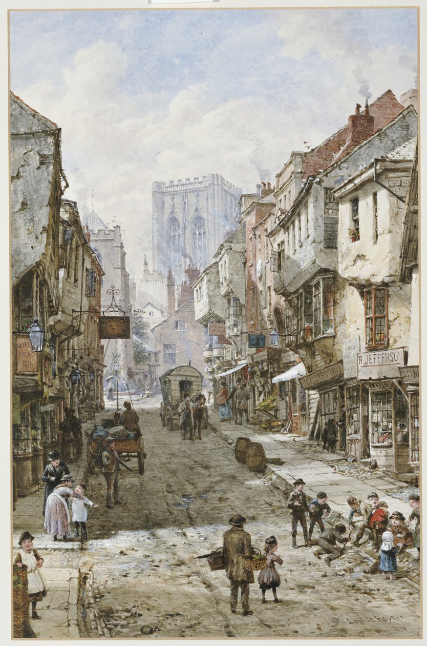 Foss Gate, York autorstwa Louise Ingram Rayner