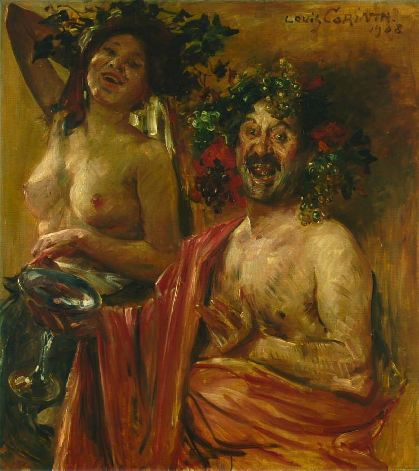 bachanteparan autorstwa Lovis Corinth